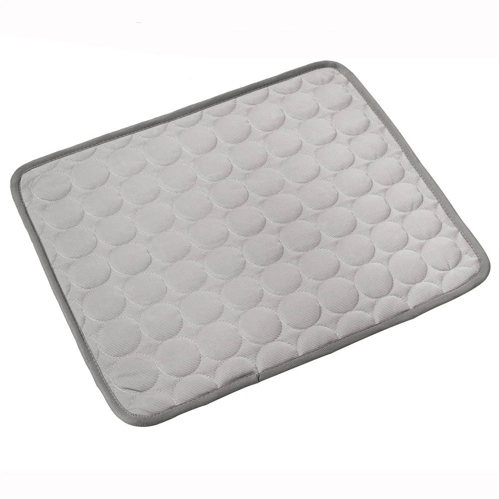 Cooling Ice Silk Pet Nest Pad for Dogs and Cats - Perfect for Summer Comfort