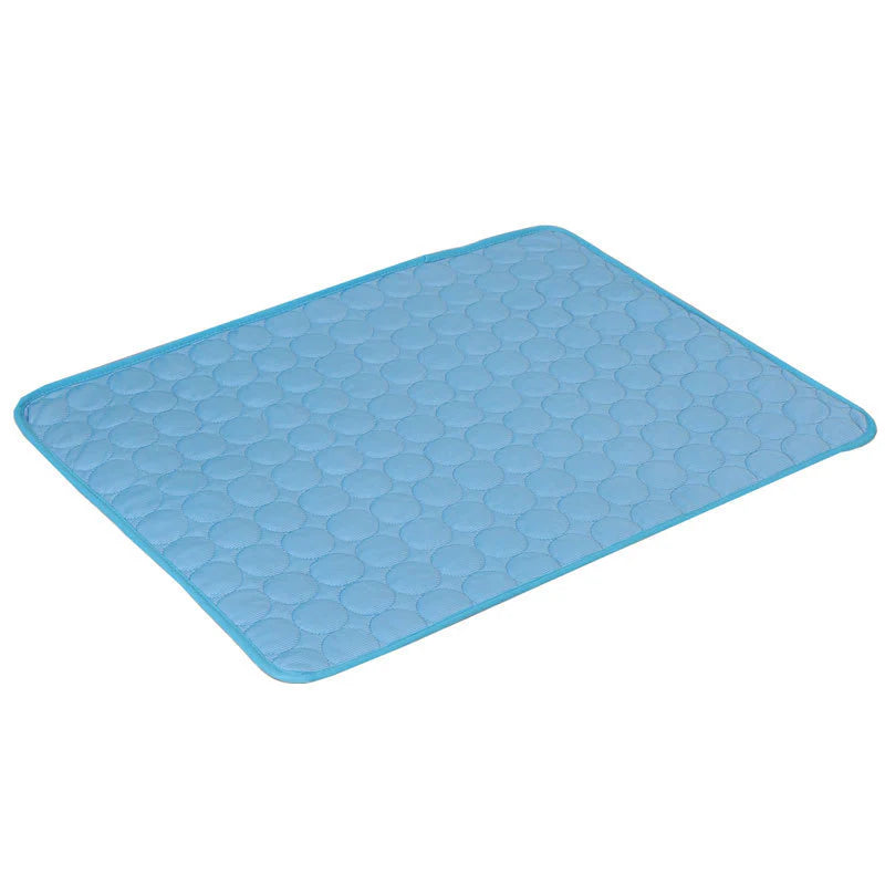 Cooling Ice Silk Pet Nest Pad for Dogs and Cats - Perfect for Summer Comfort