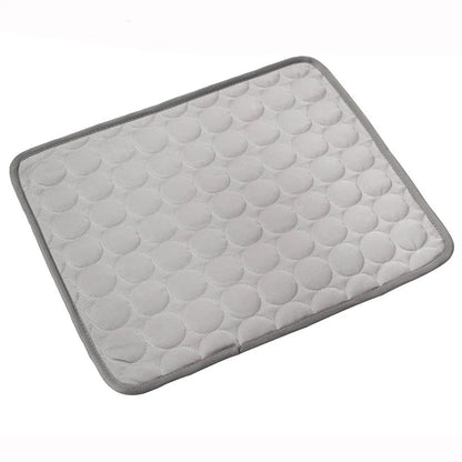 Cooling Ice Silk Pet Nest Pad for Dogs and Cats - Perfect for Summer Comfort